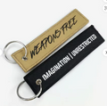Luxury Embroidered Keytag
